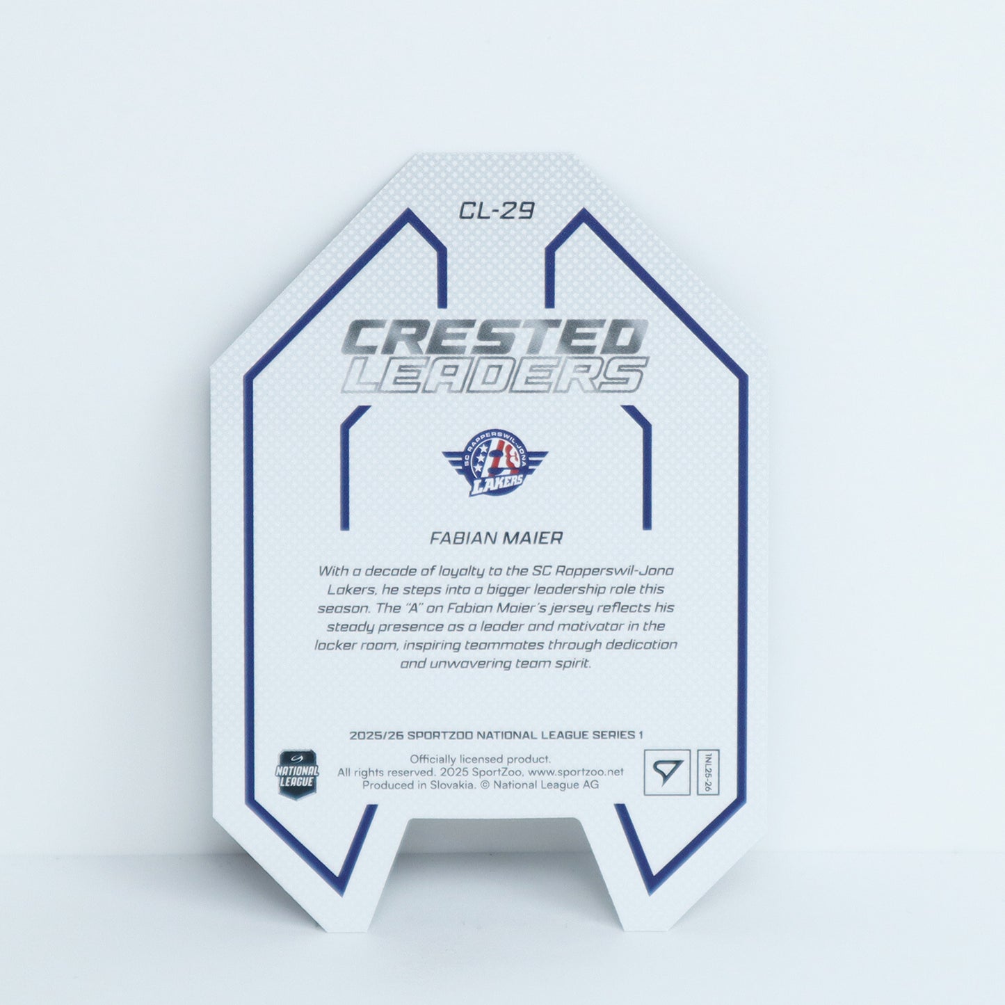 CL-29 - SCRJ - FABIAN MAIER - CRESTED LEADERS BLUE - 41/65