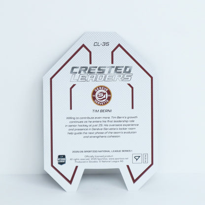 CL-35 - GSHC - TIM BERNI - CRESTED LEADERS BLUE - 05/65
