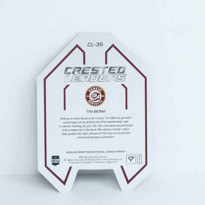 CL-35 - GSHC - TIM BERNI - CRESTED LEADERS BLUE - 29/65
