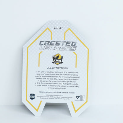 CL-41 - HCA - JULIUS NATTINEN - CRESTED LEADERS BLUE - 01/65
