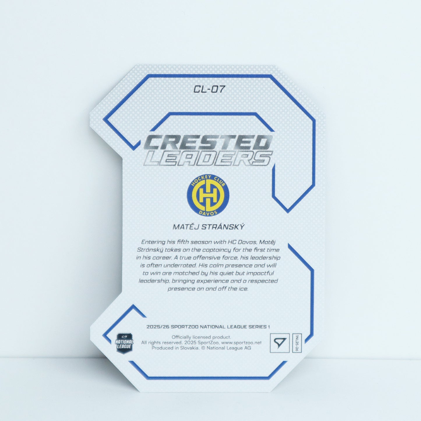 CL-07 - HCD - MATEJ STRANSKY - CRESTED LEADERS GOLD - 09/35