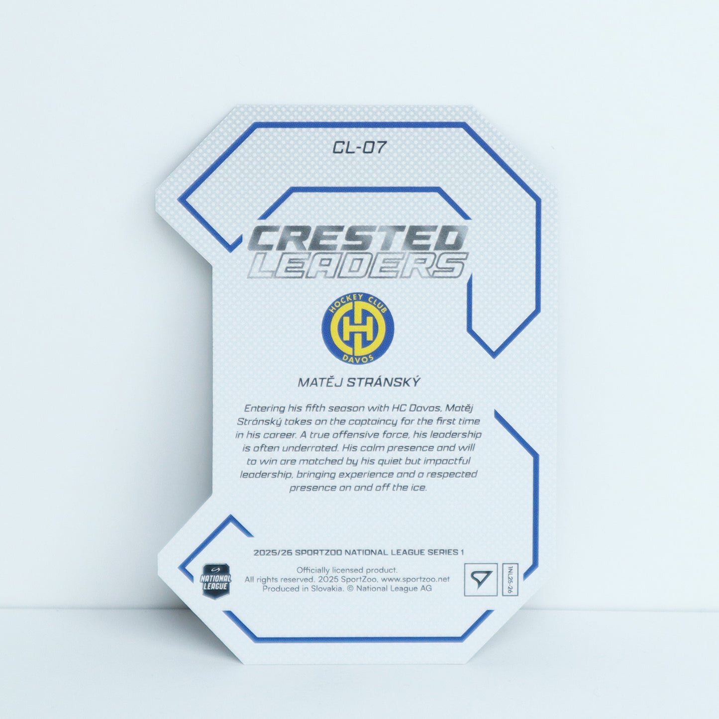 CL-07 - HCD - MATEJ STRANSKY - CRESTED LEADERS GOLD - 31/35