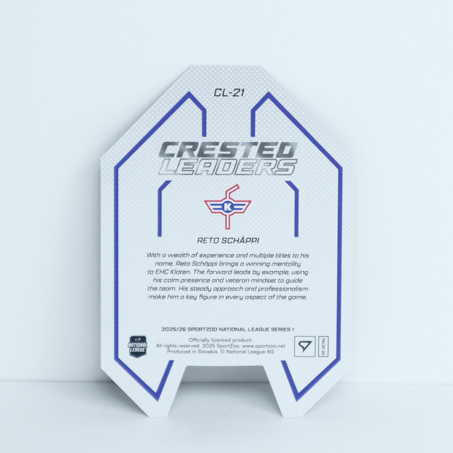 CL-21 - EHCK - RETO SCHAPPI - CRESTED LEADERS GOLD - 10/35