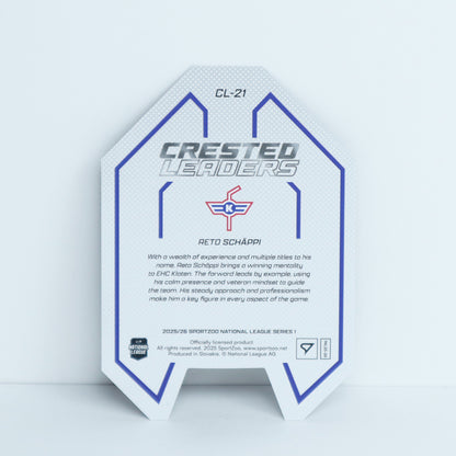 CL-21 - EHCK - RETO SCHAPPI - CRESTED LEADERS GOLD - 10/35