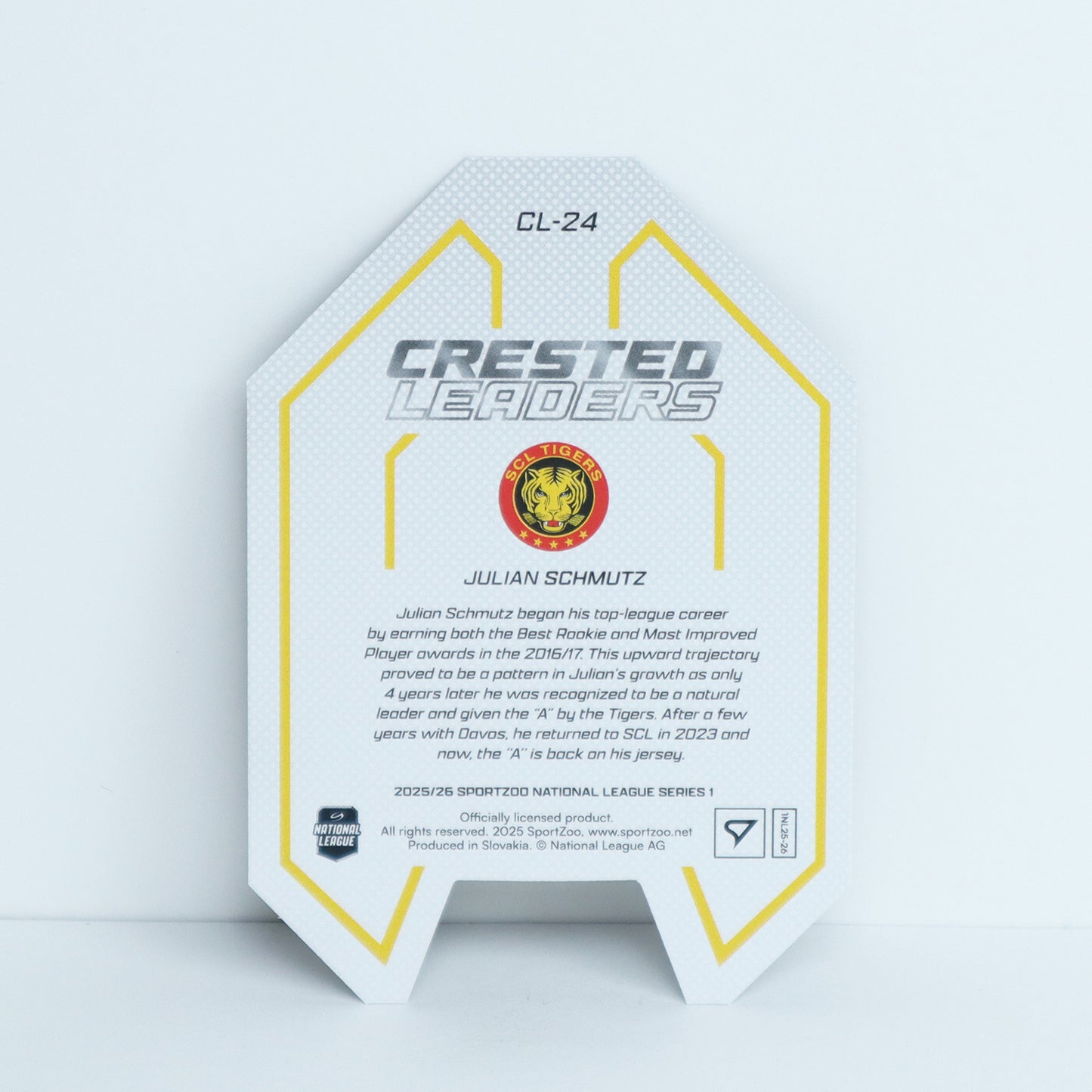 CL-24 - SCL - JULIAN SCHMUTZ - CRESTED LEADERS GOLD - 22/35