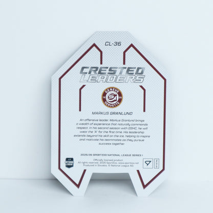 CL-36 - GSHC - MARKUS GRANLUND - CRESTED LEADERS GOLD - 10/35