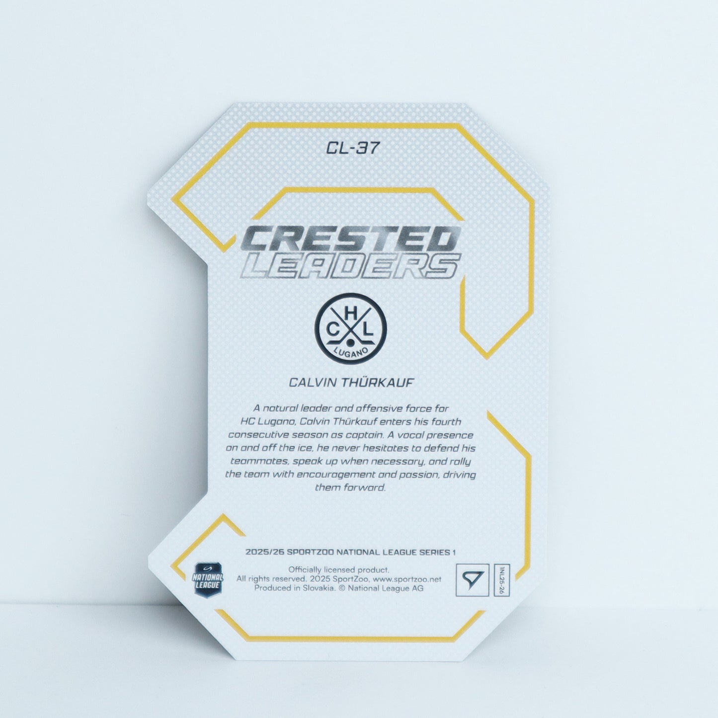 CL-37 - HCL - CALVIN THURKAUF - CRESTED LEADERS GOLD - 26/35