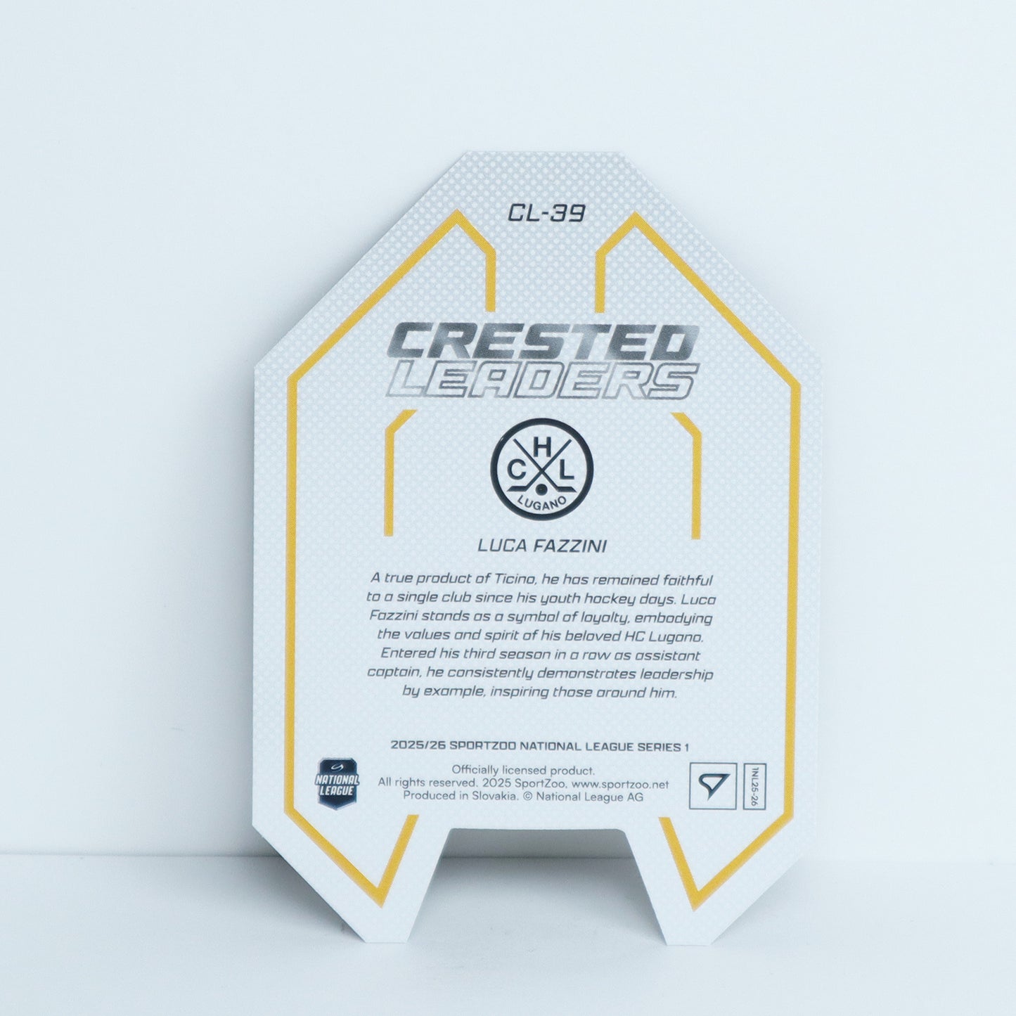 CL-39 - HCL - LUCA FAZZINI - CRESTED LEADERS GOLD - 22/35