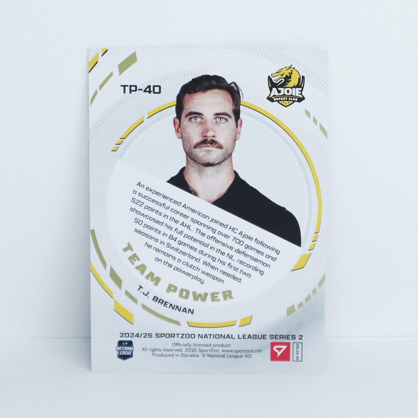 TP-40 - HCA - T.J. BRENNAN - TEAM POWER BASE