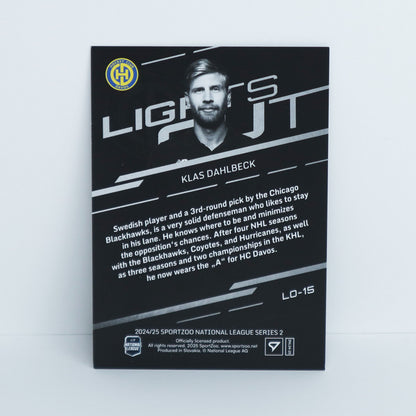 LO-15 - HCD - KLAS DAHLBECK - LIGHTS OUT BASE