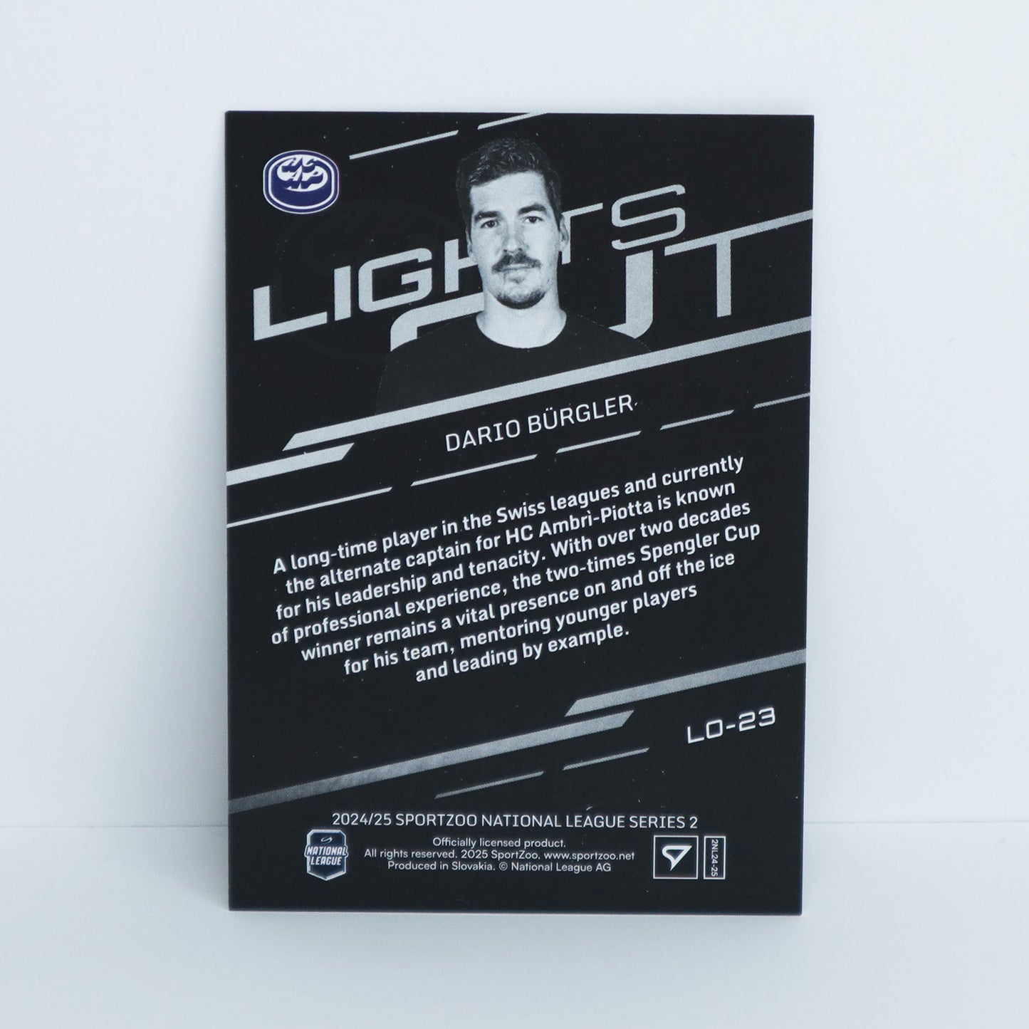 LO-23 - HCAP - DARIO BURGLER - LIGHTS OUT BASE