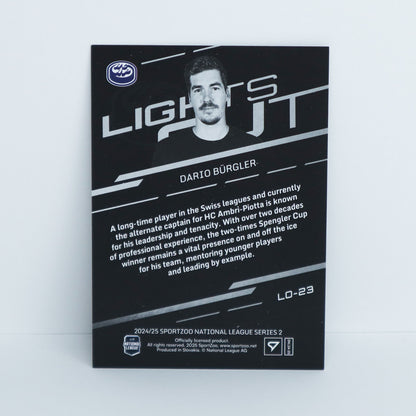 LO-23 - HCAP - DARIO BURGLER - LIGHTS OUT BASE