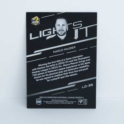 LO-35 - HCA - MARCO MAURER - LIGHTS OUT BASE