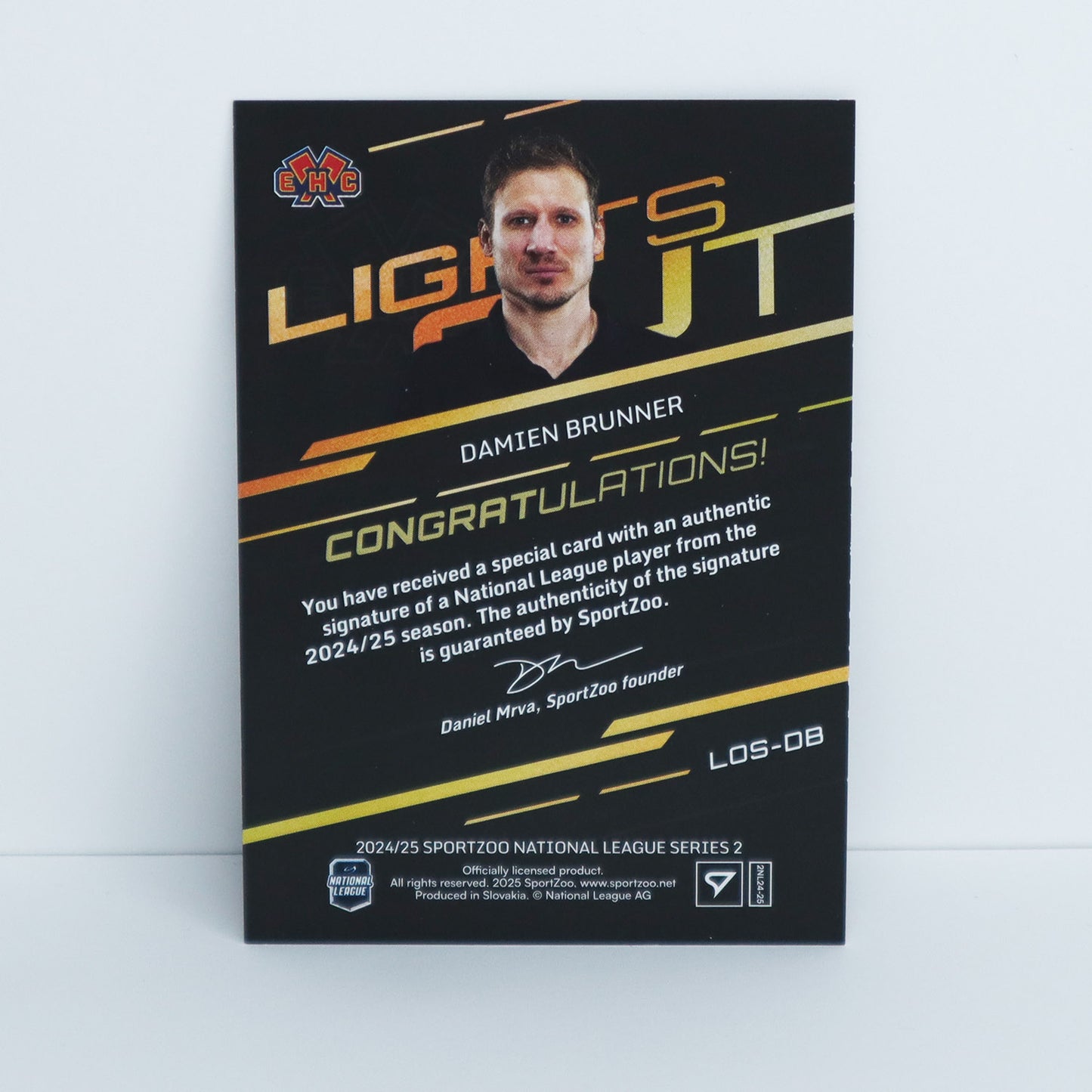 LOS-DB - EHCB - DAMIEN BRUNNER - LIGHTS OUT AUTO - 12/65