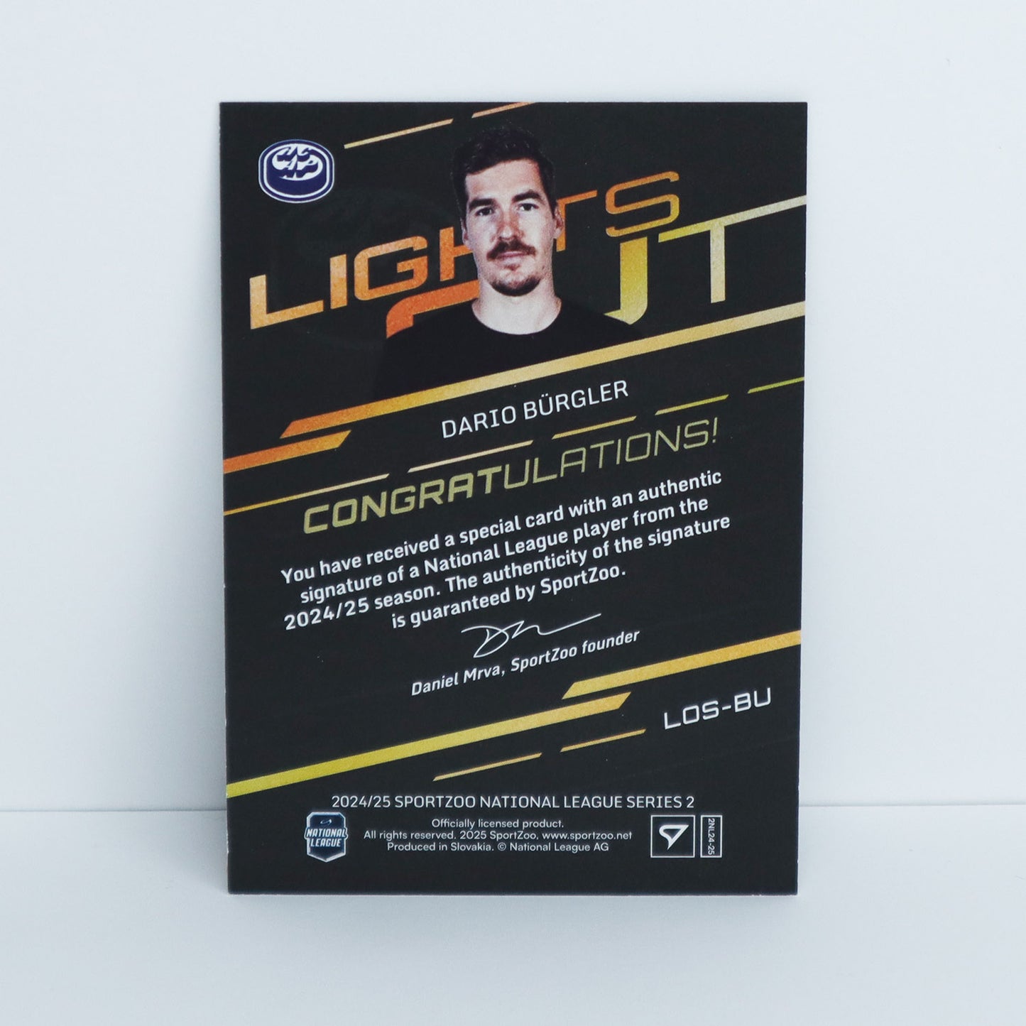 LOS-BU - HCAP - DARIO BURGLER - LIGHTS OUT AUTO - 01/65