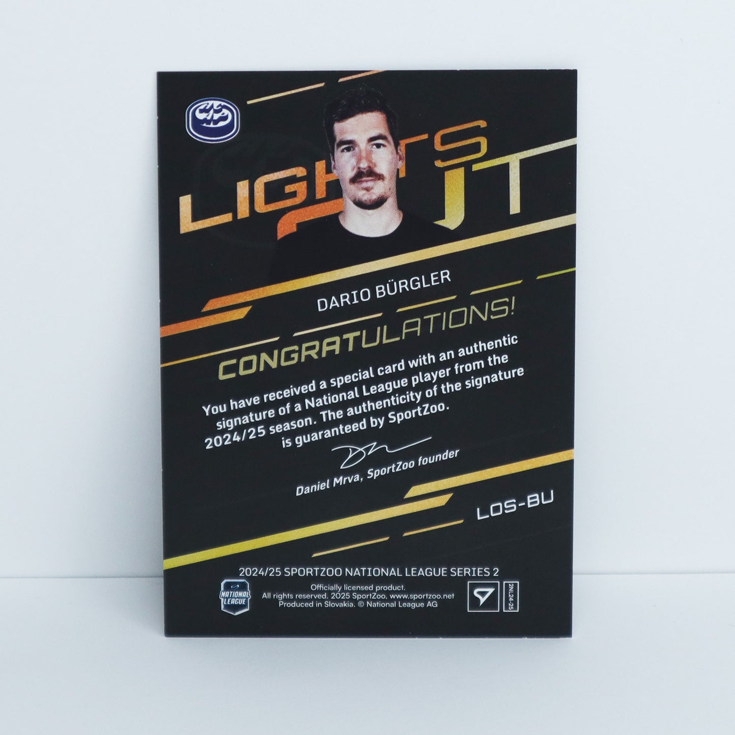 LOS-BU - HCAP - DARIO BURGLER - LIGHTS OUT AUTO - 07/65