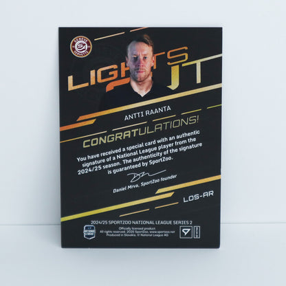LOS-AR - GSHC - ANTTI RAANTA - LIGHTS OUT AUTO - 19/65