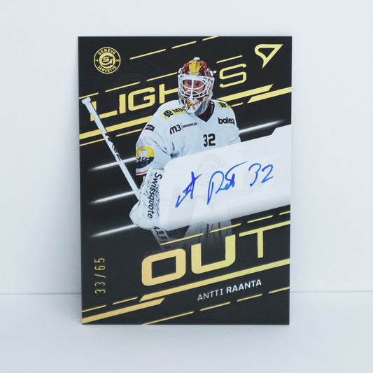 LOS-AR - GSHC - ANTTI RAANTA - LIGHTS OUT AUTO - 33/65
