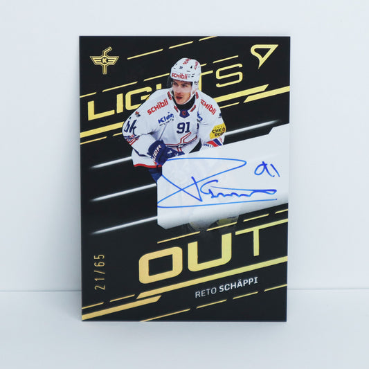 LOS-RS - EHCK - RETO SCHAPPI - LIGHTS OUT AUTO - 21/65