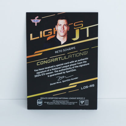LOS-RS - EHCK - RETO SCHAPPI - LIGHTS OUT AUTO - 21/65