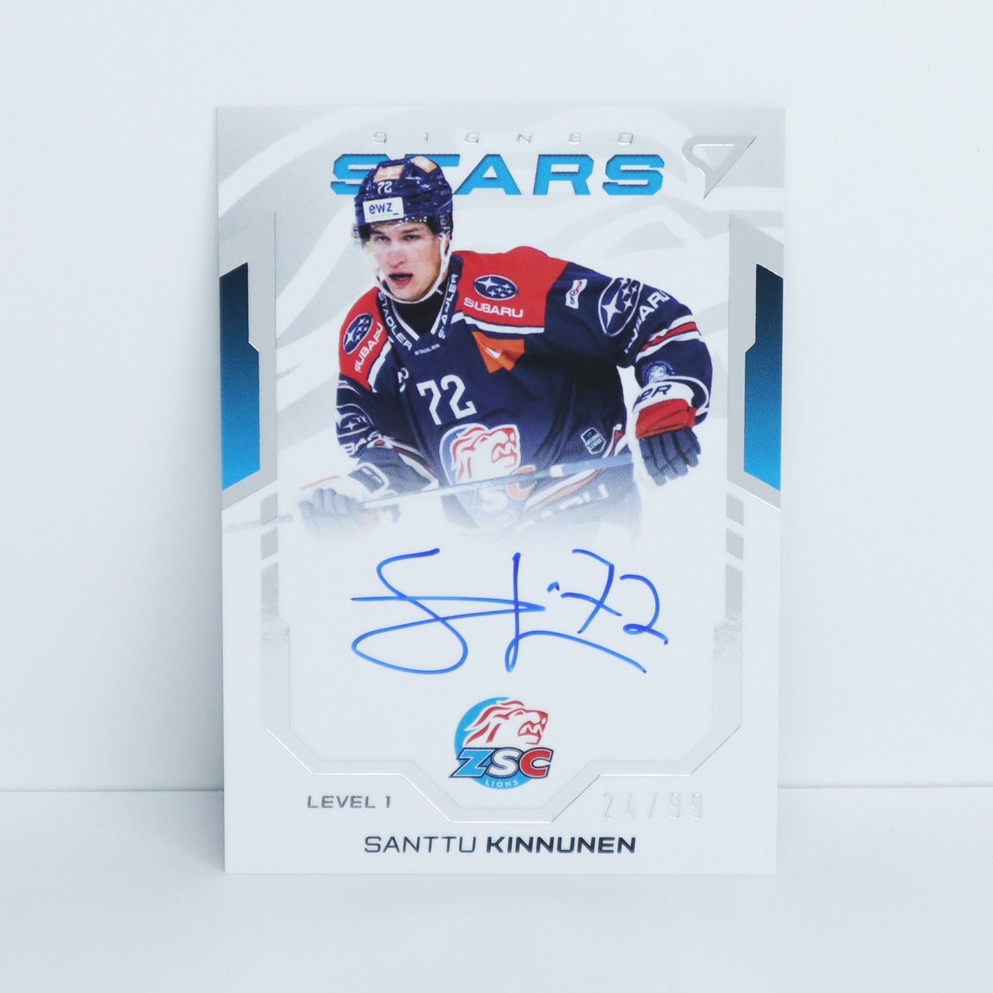 SL1-KI - ZSC - SANTTU KINNUNEN - SIGNED STARS LEVEL 1 - 24/99
