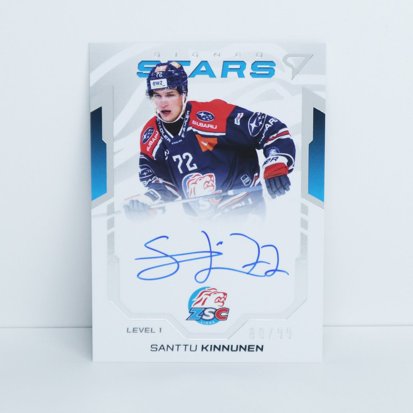 SL1-KI - ZSC - SANTTU KINNUNEN - SIGNED STARS LEVEL 1 - 80/99
