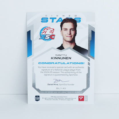 SL1-KI - ZSC - SANTTU KINNUNEN - SIGNED STARS LEVEL 1 - 80/99