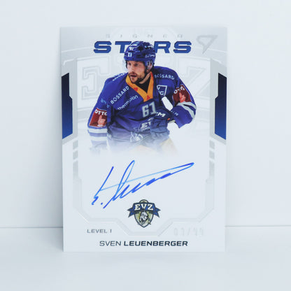 SL1-SL - EVZ - SVEN LEUENBERGER - SIGNED STARS LEVEL 1 - 03/99