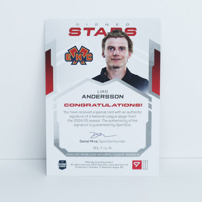 SL1-LA - EHCB - LIAS ANDERSSON - SIGNED STARS LEVEL 1 - 72/99