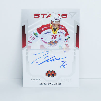 SL1-SA - EHCB - JERE SALLINEN - SIGNED STARS LEVEL 1 - 62/99