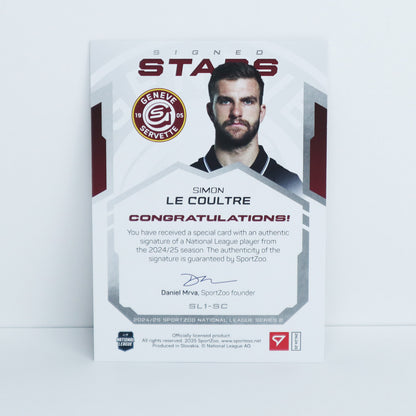 SL1-SC - GSHC - SIMON LE COULTRE - SIGNED STARS LEVEL 1 - 77/99