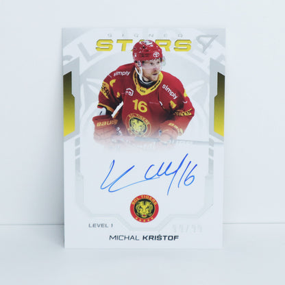 SL1-KR - SCL - MICHAL KRISTOF - SIGNED STARS LEVEL 1 - 99/99