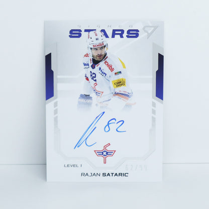 SL1-RS - EHCK - RAJAN SATARIC - SIGNED STARS LEVEL 1 - 62/99