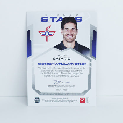SL1-RS - EHCK - RAJAN SATARIC - SIGNED STARS LEVEL 1 - 62/99