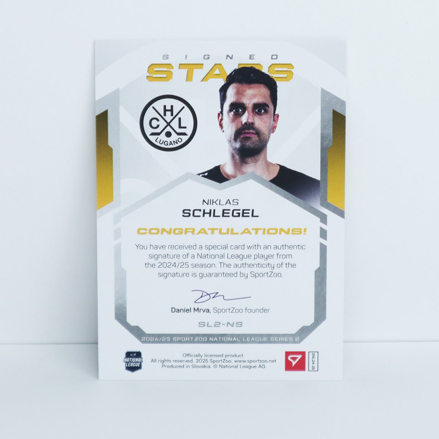 SL2-NS - HCL - NIKLAS SCHLEGEL - SIGNED STARS LEVEL 2 - 46/69