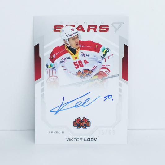 SL2-VL - EHCB - VIKTOR LOOV - SIGNED STARS LEVEL 2 - 15/69