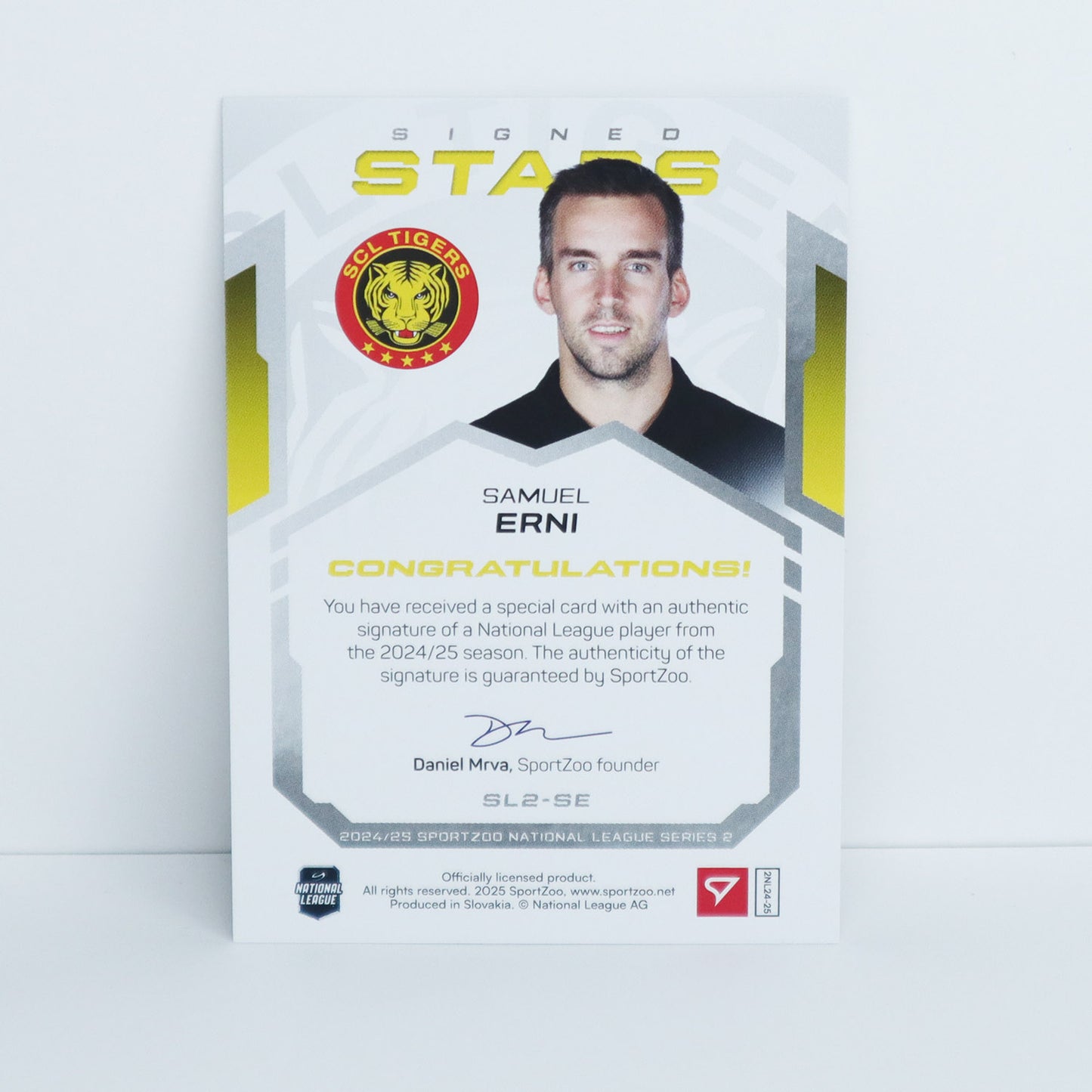 SL2-SE - SCL - SAMUEL ERNI - SIGNED STARS LEVEL 2 - 43/69