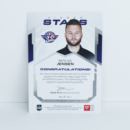 SL2-NJ - SCRJ - NICKLAS JENSEN - SIGNED STARS LEVEL 2 - 01/69