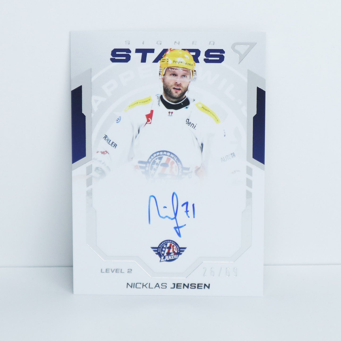 SL2-NJ - SCRJ - NICKLAS JENSEN - SIGNED STARS LEVEL 2 - 26/69