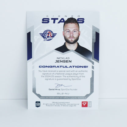 SL2-NJ - SCRJ - NICKLAS JENSEN - SIGNED STARS LEVEL 2 - 26/69