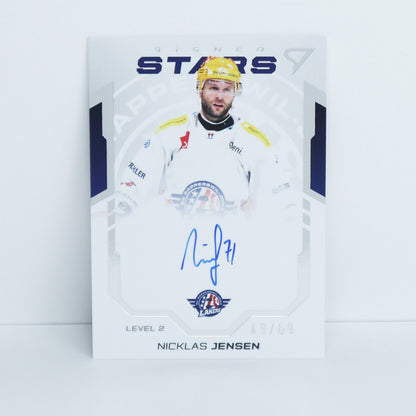 SL2-NJ - SCRJ - NICKLAS JENSEN - SIGNED STARS LEVEL 2 - 49/69