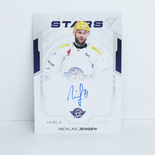 SL2-NJ - SCRJ - NICKLAS JENSEN - SIGNED STARS LEVEL 2 - 49/69