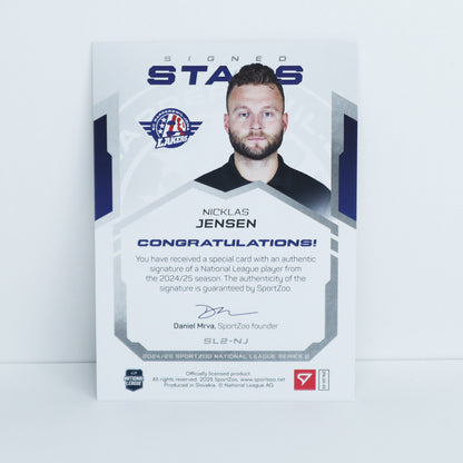 SL2-NJ - SCRJ - NICKLAS JENSEN - SIGNED STARS LEVEL 2 - 49/69
