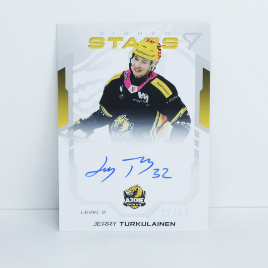 SL2-JT - HCA - JERRY TURKULAINEN - SIGNED STARS LEVEL 2 - 12/69