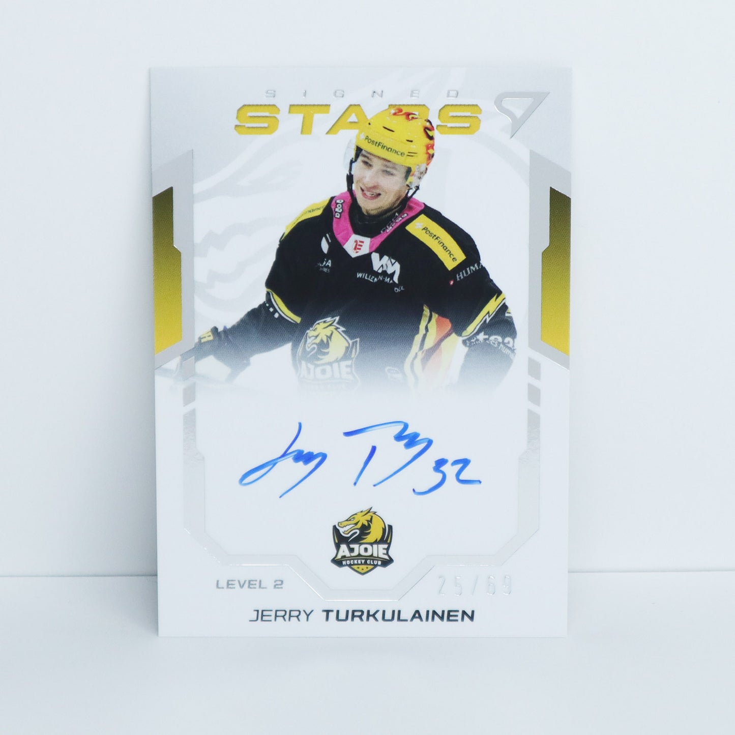 SL2-JT - HCA - JERRY TURKULAINEN - SIGNED STARS LEVEL 2 - 25/69