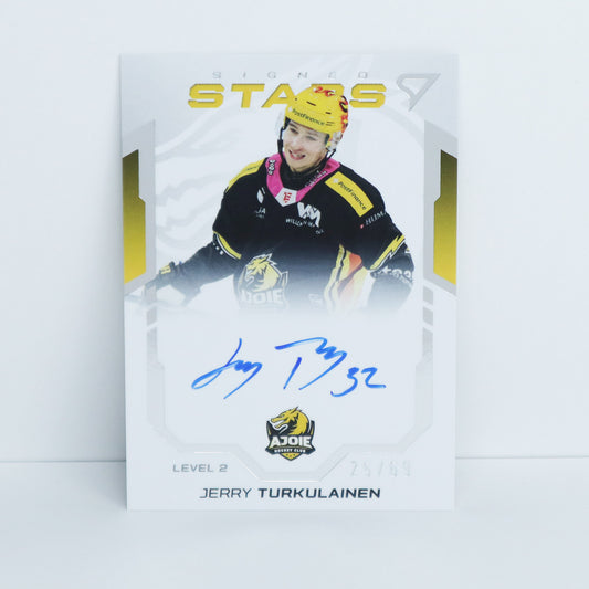 SL2-JT - HCA - JERRY TURKULAINEN - SIGNED STARS LEVEL 2 - 25/69