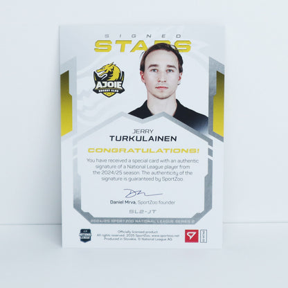SL2-JT - HCA - JERRY TURKULAINEN - SIGNED STARS LEVEL 2 - 25/69