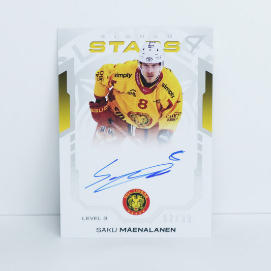 SL3-SM - SCL - SAKU MAENALANEN - SIGNED STARS LEVEL 3 - 02/39