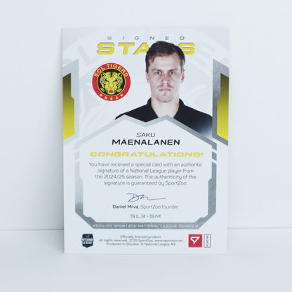 SL3-SM - SCL - SAKU MAENALANEN - SIGNED STARS LEVEL 3 - 02/39