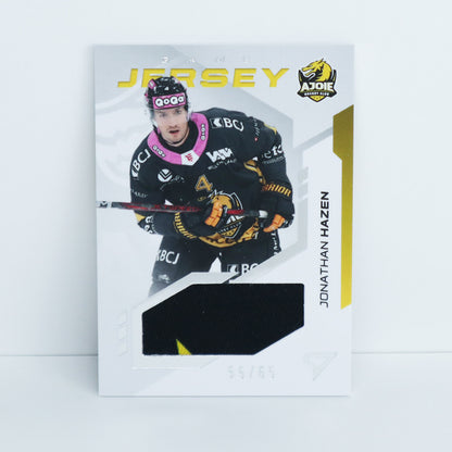 GJ-HA - HCA - JONATHAN HAZEN - GAME JERSEY SILVER - 55/65